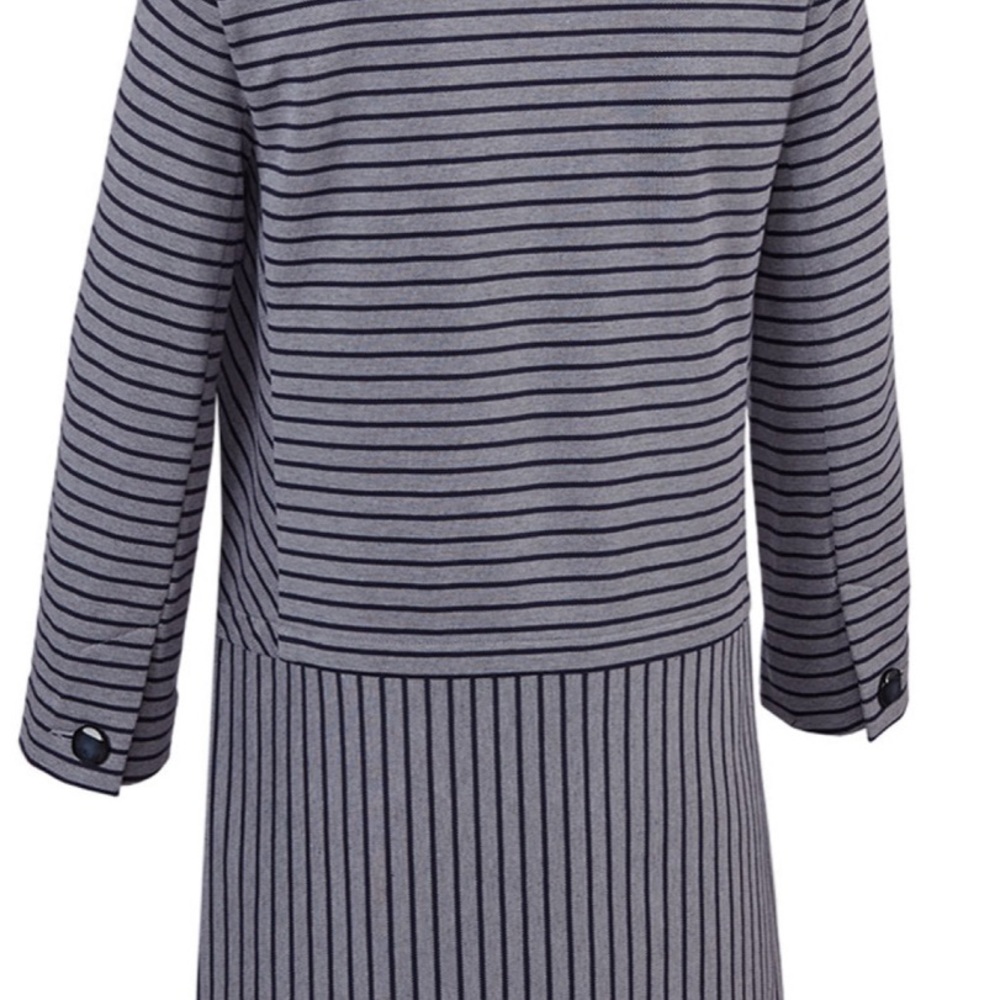 CAbi Gray Striped Blazer - Picture 3 of 3